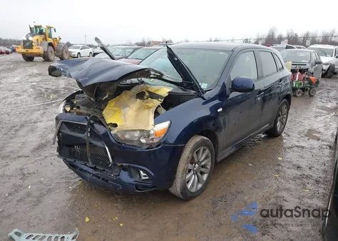 2011 Mitsubishi Outlander Sport Se from USA, damaged, VIN JA4AR4AUXBZ019618